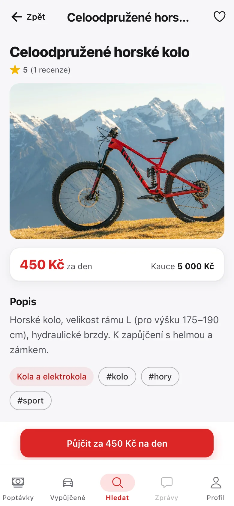 Detail předmětu
